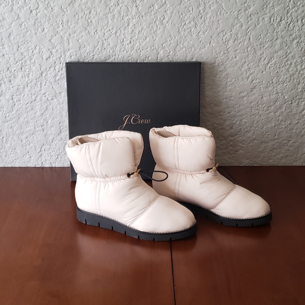 J. Crew new with box Elsa puffer boot with Primaloft